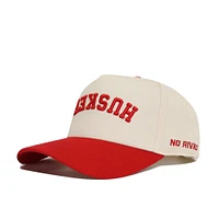 Nebraska No Rivals Upside Down Huskers Structured Cap