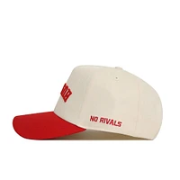 Nebraska No Rivals Upside Down Huskers Structured Cap