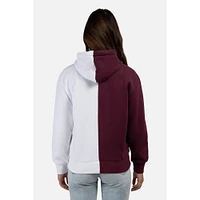 Mississippi State Hype And Vice Color Block Zip Up Hoodie