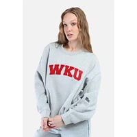 Western Kentucky Hype And Vice Offside Crewneck