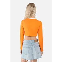 Tennessee Hype And Vice Super Crop Long Sleeve Top