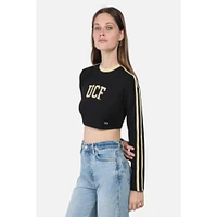 UCF Hype And Vice Super Crop Long Sleeve Top