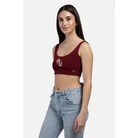 Fsu | Florida State Hype And Vice Scoop Neck Cropped Top Alumni Hall