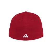 Huskers | Nebraska Adidas Herby Cotton Slouch Stretch Hat Alumni Hall