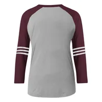 Bulldogs | Mississippi State Adidas Women's Baseball Raglan Tee Alumni Hall