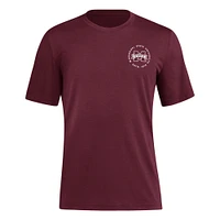 Mississippi State Adidas Home Stack Blend Tee