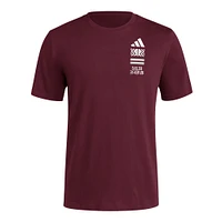 Mississippi State Adidas Reverse Retro Fresh Tee