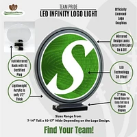 Alabama LED Infinity Logo Light