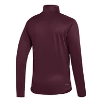 Mississippi State Adidas Sideline Knit 1/4 Zip Pullover
