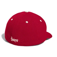 Nebraska Adidas Fitted Wool Baseball Cap