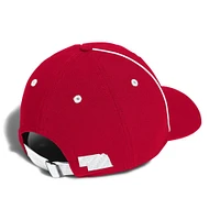 Nebraska Adidas Herbie Adjustable Slouch Cap