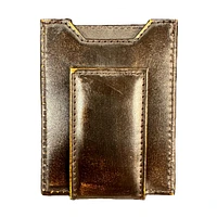 Florida Zep-Pro Burnished Leather Money Clip Wallet