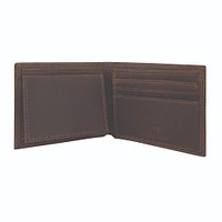 Mississippi State Zep-Pro Leather Concho Bifold Wallet