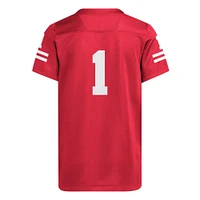 Nebraska Adidas YOUTH #1 Replica Jersey