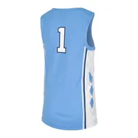 Unc | Carolina Youth Jordan Brand # 1 Replica Basketball Jersey Alumni Hall