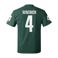 Michigan State Jacoby Windmon #4 Shirsey Tee