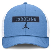 UNC Jordan Brand Momentum Stripe Structured Trucker Cap