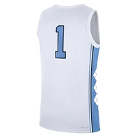 UNC Jordan Brand #1 Home Basketball Jersey