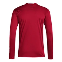 Indiana Adidas Sideline Training Long Sleeve Tee