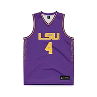 LSU Flau'Jae Johnson #4 Basketball Jersey