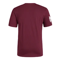 Mississippi State Adidas Baseball Script Fresh Tee