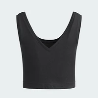 Indiana Adidas Women's Spring Semester Cropped Tank Top