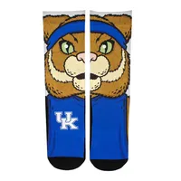 Cats | Kentucky Rock ' Em Split Face Mascot Socks Alumni Hall