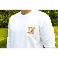 Vols | Tennessee Volunteer Traditions Throwback Helmet Long Sleeve Tee Alumni Hall