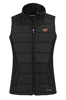 Virginia Tech Cutter & Buck Women's Evoke Eco Vest