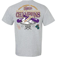 LSU 2025 College World Series National Champs Score Tee