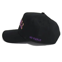LSU No Rivals Upside Down Tigers Structured Cap
