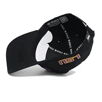 LSU No Rivals Upside Down Tigers Structured Cap