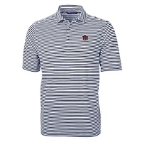 Auburn Vault Cutter & Buck Ecopique Stripe Polo