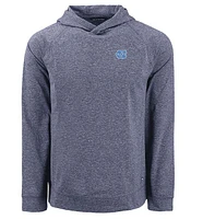 UNC Cutter & Buck Adapt Heathered Hoodie
