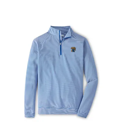 Kentucky Peter Millar Perth Stripe Stretch 1/4 Zip