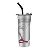  Bulldogs | Mississippi State Stripe Straw Tumbler | Alumni Hall