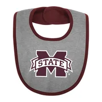 Bulldogs | Mississippi State Infant Home Field Creeper, Bib, Bootie Set Alumni Hall