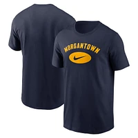 West Virginia Nike City Name Cotton Tee