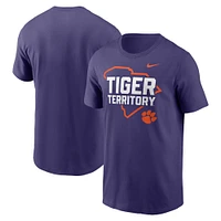 Clemson Nike Primary Wordmark Cotton Tee