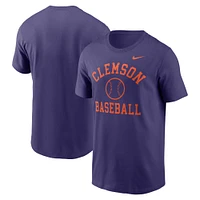 Clemson Nike Baseball Icon Cotton Tee