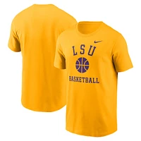 LSU Nike Cotton Basketball Icon Tee