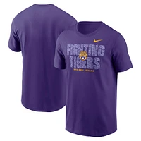 LSU Nike Primary Logo Cotton Tee