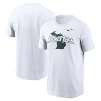 Michigan State Nike Primary Wordmark Cotton Tee