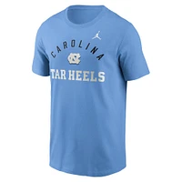 UNC Jordan Brand Early Innings Stack Cotton Tee