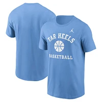 UNC Jordan Brand Cotton Basketball Icon Tee