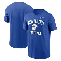 Kentucky Nike Cotton Football Helmet Tee