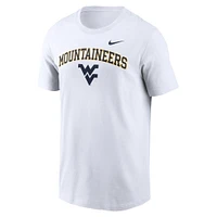 West Virginia Nike Cotton Campus Slogan Tee