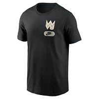 West Virginia Nike Legacy Bar Loading Cotton Tee
