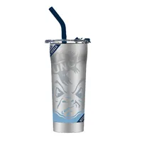  Unc | Unc Vault Stripe Straw Tumbler | Alumni Hall