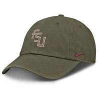 Florida State Nike Military Club Unstructured Tri-Glide Cap